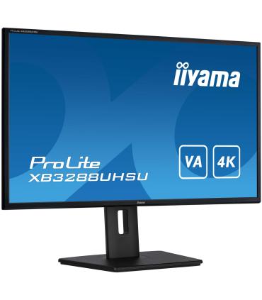 iiyama ProLite XB3288UHSU-B5 pantalla para PC 80 cm (31.5") 3840 x 2160 Pixeles 4K Ultra HD LCD Negro