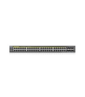 Zyxel GS2220-50HP-EU0101F switch Gestionado L2 Gigabit Ethernet (10 100 1000) Energía sobre Ethernet (PoE) Negro