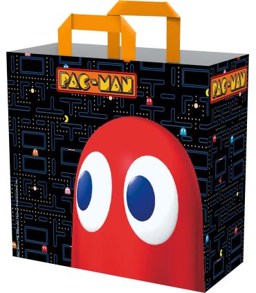 Konix KX PACMAN SHOPPING BAG MAZE Negro Bolso grande