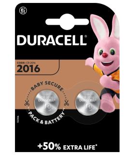 Duracell 2016 Batería de un solo uso CR2016 Litio