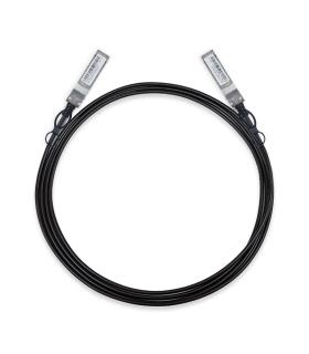 TP-Link TL-SM5220-3M Cable de fibra óptica e InfiniBand SFP+ DAC Negro