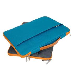 Maillon Technologique MTTOULOUSSE15BLUE maletines para portátil 39,6 cm (15.6") Funda Azul, Naranja