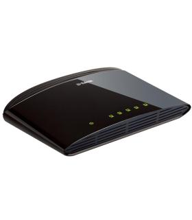 D-Link DES-1005D No administrado Fast Ethernet (10 100) Negro