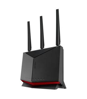 ASUS RT-BE86U router inalámbrico 10 Gigabit Ethernet Doble banda (2,4 GHz   5 GHz) Negro