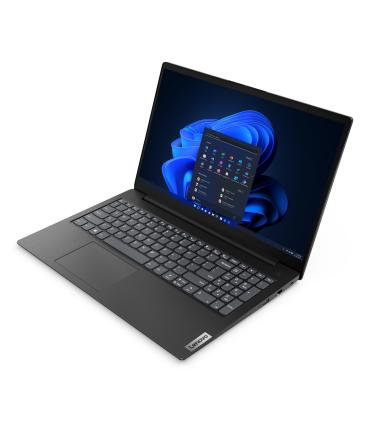 Lenovo V 15 Intel® Core™ i3 i3-1315U Portátil 39,6 cm (15.6") Full HD 8 GB DDR4-SDRAM 512 GB SSD Wi-Fi 6 (802.11ax) Negro