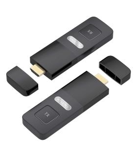 AISENS HDMI Inalambrico 1080p 30m, Negro