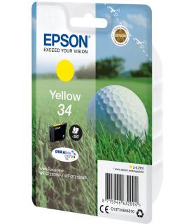 Epson Golf ball Singlepack Yellow 34 DURABrite Ultra Ink