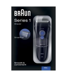 Braun Series 1 81282037 afeitadora Máquina de afeitar de láminas Recortadora Azul, Rojo