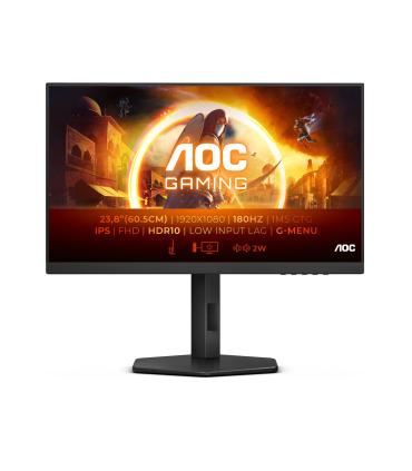 AOC 24G4X pantalla para PC 60,5 cm (23.8") 1920 x 1080 Pixeles Full HD LCD Negro