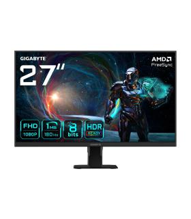 GIGABYTE GS27FA 27" Monitor de Juego FHD - 1920 x 1080, 180Hz, 1ms, 300 cd m², FreeSync, HDR Ready, HDMI 2.0