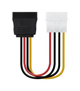 Nanocable CABLE SATA ALIMENTACION 5.25"(MOLEX 4PIN) M-SATA H 16CM OEM