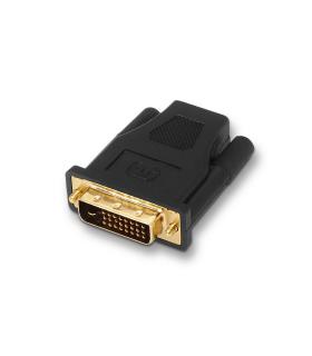 AISENS A118-0091 cambiador de género para cable DVI 24+1 HDMI A Negro