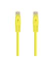 Nanocable Cable Red Latiguillo RJ45 LSZH CAT.6A UTP AWG24, Amarillo, 25 cm