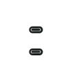 Nanocable Cable USB 3.2 Gen2x2 20Gbps 5A/100W 4K/60Hz USB-C/M-USB-C/M, Gris/Negro, 1 m