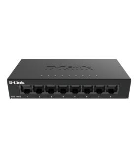 D-Link DGS-108GL No administrado Gigabit Ethernet (10 100 1000) Negro