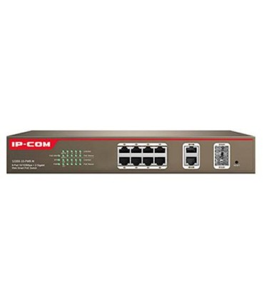 IPCOM POE MANAGEMENT SWITCH S3300-10-PWR-M 8-PORTS FE PORTS + 2 GE/SFP COMBO PORTS MANAGEMENT  (S330