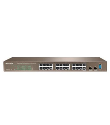 IPCOM FULL MANAGEMENT SWITCH G3224T 24-PORTS GIGABIT L2 MANAGEMENT SWITCH WITH 2 COMBO SFP PORTS,1 C