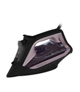 Rowenta DW4345 Plancha a vapor Suela de acero inoxidable 2600 W Negro, Rosa