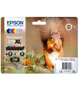 Epson Squirrel Multipack 6-colours 378XL Claria Photo HD Ink