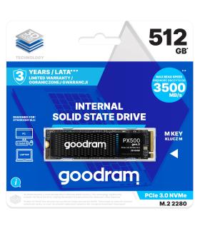 Goodram PX500 GEN.3 SSDPR-PX500-512-80-G3 unidad de estado sólido 512 GB M.2 PCI Express 3.0 NVMe 3D NAND