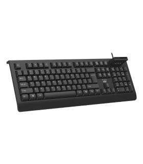 Ewent EW3286 teclado Universal USB QWERTY Español Negro