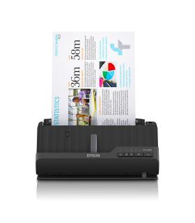 Epson ES-C320W ADF + escáner alimentado por hojas 600 x 600 DPI A4 Negro