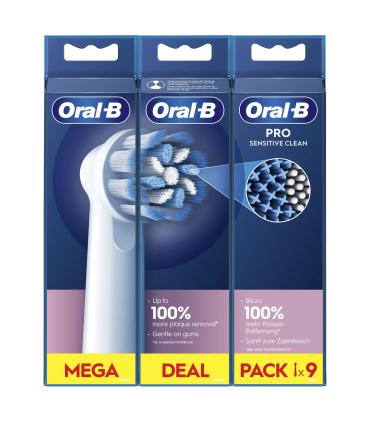 Oral-B Pro Sensitive Clean 9 pieza(s) Blanco