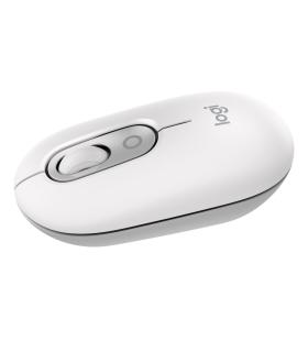 Logitech POP Mouse, ratón inalámbrico Bluetooth compacto y portátil con botones programables y clics discretos, tecnología