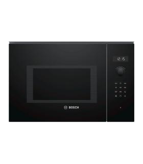 Bosch Serie 6 BEL554MB0 microondas Negro, Acero inoxidable Microondas combinado Integrado 25 L 900 W