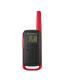 Motorola TALKABOUT T62 two-way radios 16 canales 12500 MHz Negro, Rojo