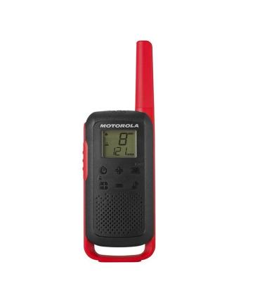 Motorola TALKABOUT T62 two-way radios 16 canales 12500 MHz Negro, Rojo