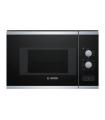 Bosch BFL520MS0 microondas Negro, Acero inoxidable Microondas combinado Integrado 20 L 800 W