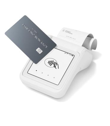 SumUp Solo lector de tarjeta inteligente Batería Wi-Fi + 4G Blanco