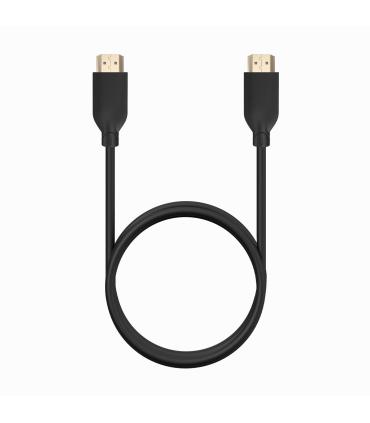 AISENS Cable HDMI V2.0 CCS Premium Alta Velocidad   Hec 4K@60Hz 18Gbps, A M-A M, Negro, 1.0m