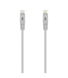 AISENS Cable de Red Latiguillo RJ45 LSZH Cat.6A 500 Mhz UTP AWG24, Gris, 1.5M