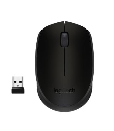 Logitech M171 ratón Oficina Ambidextro RF inalámbrico Óptico 1000 DPI