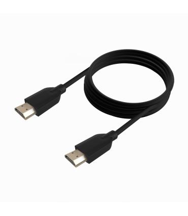 AISENS Cable HDMI V2.0 CCS Premium Alta Velocidad   Hec 4K@60Hz 18Gbps, A M-A M, Negro, 2.0m