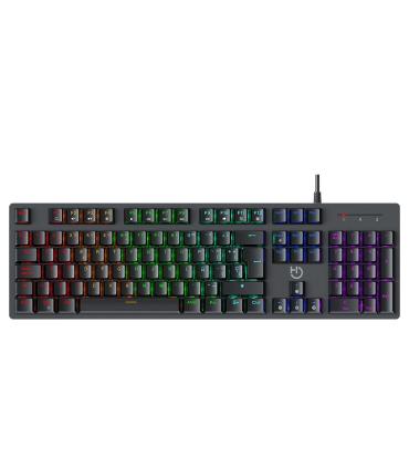 Hiditec GK400 ARGB teclado Juego USB Negro