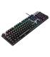 Hiditec GK400 ARGB teclado Juego USB Negro