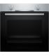 Bosch Serie 2 HBA510BR3 horno 71 L 3400 W A Negro, Acero inoxidable