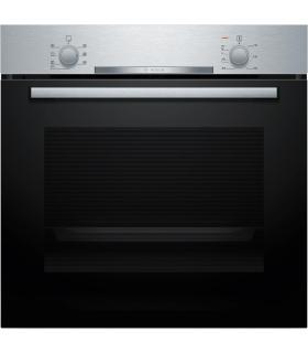 Bosch Serie 2 HBA510BR3 horno 71 L 3400 W A Negro, Acero inoxidable