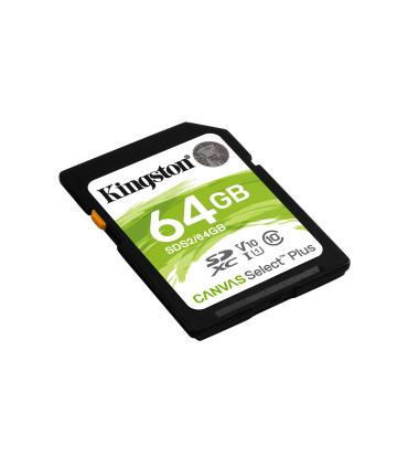 Kingston Technology Canvas Select Plus 64 GB SDXC UHS-I Clase 10