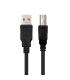 Nanocable 10.01.0102-BK cable USB USB 2.0 1 m USB A USB B Negro