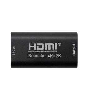 Nanocable Repetidor HDMI, A H-A H, Negro