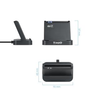 TooQ Lector de Tarjetas Inteligentes DNIe VISION USB 2.0, Negro