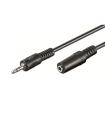 Ewent EC1651 cable de audio 3 m 3,5mm Negro