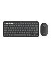 Logitech Pebble 2 Combo teclado Ratón incluido Universal RF Wireless + Bluetooth QWERTY Español Grafito