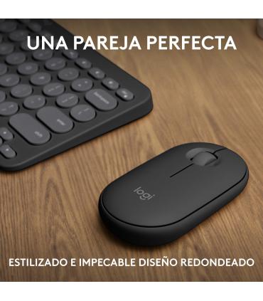 Logitech Pebble 2 Combo teclado Ratón incluido Universal RF Wireless + Bluetooth QWERTY Español Grafito