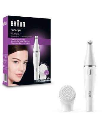 Braun FaceSpa Face 810 10 pinzas Blanco