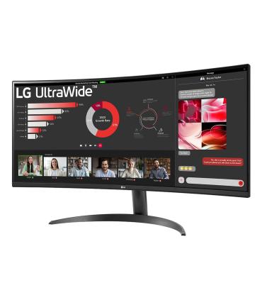 LG 34WR50QK-B pantalla para PC 86,4 cm (34") 3440 x 1440 Pixeles Wide Quad HD Negro